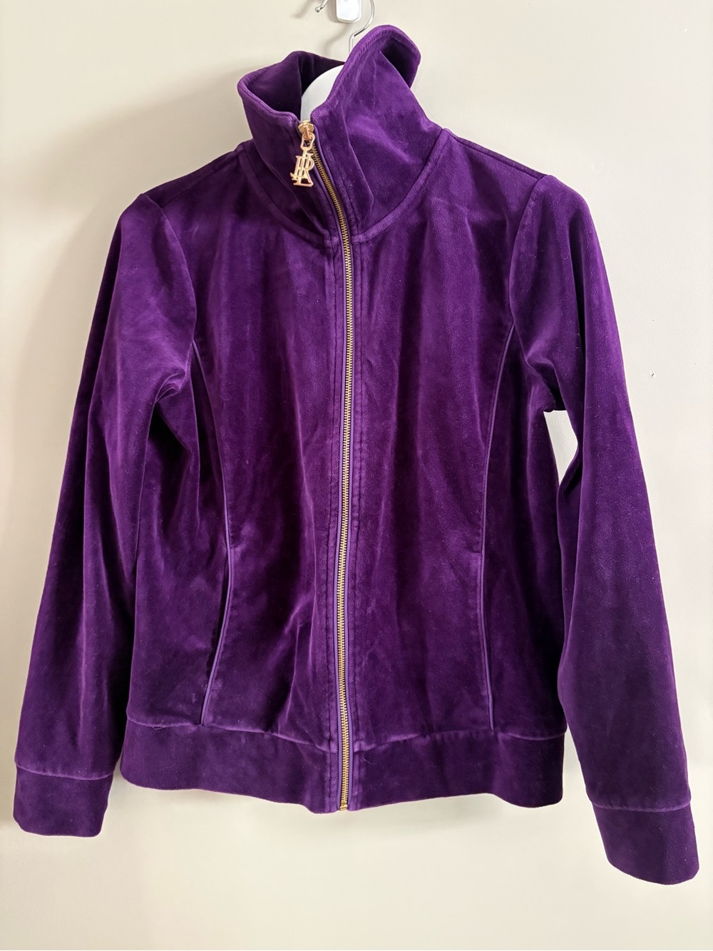 Vintage Ralph Lauren Velour Track Jacket